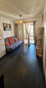 Posezení v ubytování La grande Vague