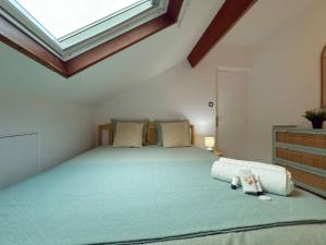 Postel nebo postele na pokoji v ubytování Havre de paix - 15 min Paris - 6 pers