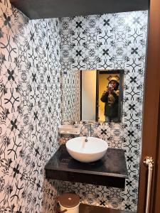 Koupelna v ubytování Hầu Thào Villa & Coffee