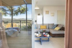 Χώρος καθιστικού στο Casa Lucia