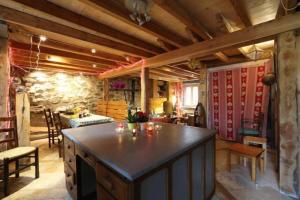 Posezení v ubytování Chalet Evasion Bréda