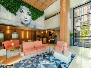 Posezení v ubytování Novotel SP Jardins