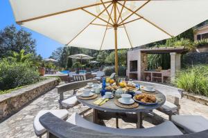 Jídlo v prázdninového domu nebo okolí