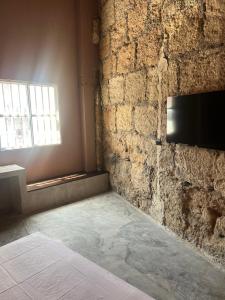 TV a/nebo společenská místnost v ubytování Adhoc Fundidora