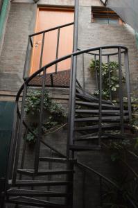 a set of stairs leading up to a building at Department RJ in San Rafael