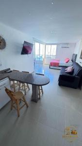 Posezení v ubytování apartamento 2 baños