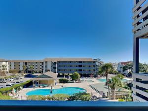 a view of the pool at a resort at Lighthouse Point by Tybee Vacation Rentals in Tybee Island