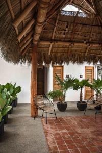 Zahrada ubytování Casa Cora