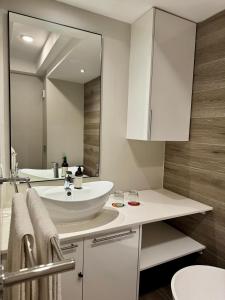 Koupelna v ubytování 214 Executive Suite,