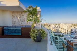 Balkón nebo terasa v ubytování Luxury Upscale Centric Condo,