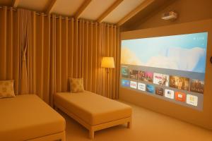 Katil atau katil-katil dalam bilik di Vista villa