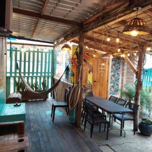 Patio nebo venkovní prostory v ubytování MARIBAO