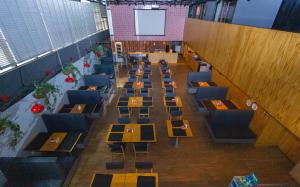 Posezení v ubytování Flats Prime – Alpha Stay | Alphaville – Barueri – SP