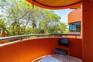 Μπαλκόνι ή βεράντα στο Hotel em Brasilia 215 Bloco B Asa Norte 64308