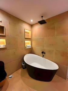 Koupelna v ubytování Haven Pyramids View