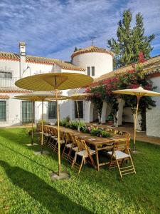 Κήπος έξω από το Casa rural Cortijo el Chamorro