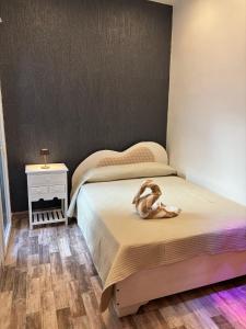 Postel nebo postele na pokoji v ubytování La Casa del Caribe