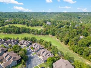 an aerial view of a subdivision of houses at Stonebridge Hideaway - For 6 in Branson West