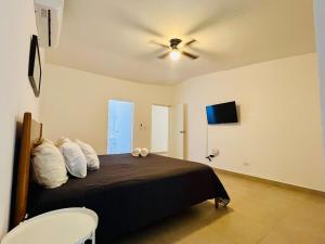 TV a/nebo společenská místnost v ubytování Casa Céntrica con Alberca!