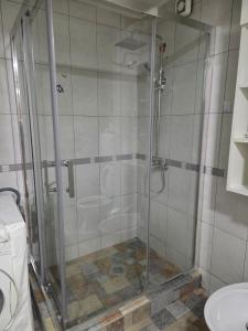 Koupelna v ubytování Apartment B