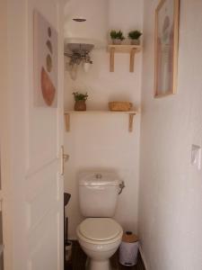 Koupelna v ubytování Solea, appartement proche plage privée