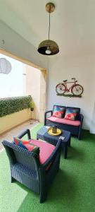 Et opholdsområde på City Life Arrecife Apartment