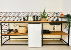 Køkken eller tekøkken på Gozo Vacation Studios