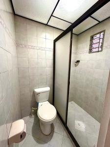 Koupelna v ubytování Ttraveler Coliving