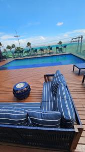 Bazén v ubytování Litorânea Praia Hotel nebo v jeho okolí