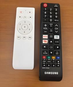 TV/trung tâm giải trí tại Kitnet com VISTA MAR em Santos