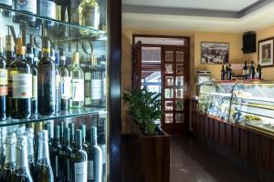 Lounge nebo bar v ubytování Camere R 75