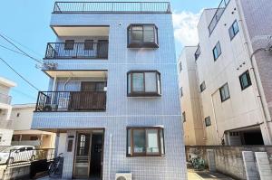 Bygningen som lejligheden ligger i