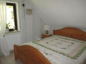 Postel nebo postele na pokoji v ubytování Apartments in Behringersmühle + 26 fotografií