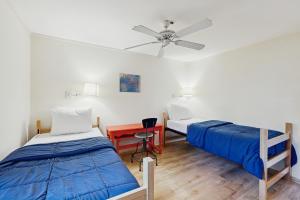 Postel nebo postele na pokoji v ubytování Summertime II