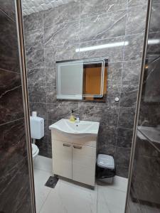 Koupelna v ubytování Apartmani relax
