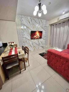 TV a/nebo společenská místnost v ubytování Staycation Near Mall of Asia