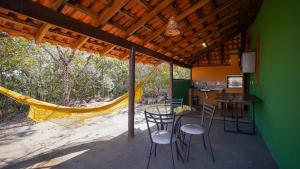 Balkón nebo terasa v ubytování Pousada Mirante do Cerrado