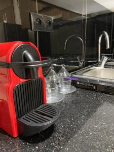 Η κουζίνα ή μικρή κουζίνα στο Studio Jasmine