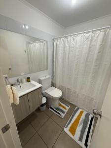 Koupelna v ubytování Amanecer del Faro