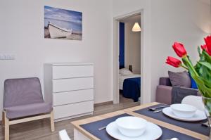 Гостиная зона в Apartament Malva