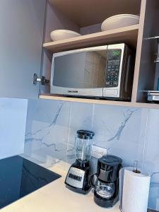 Køkken eller tekøkken på Increíble apartamento - Taj Bogotá Chico