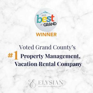 a sign for the best of the best of the best of the best of winner at Summit Haus in Winter Park +60 photos