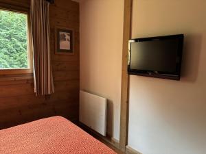 Μια τηλεόραση ή/και κέντρο ψυχαγωγίας στο Appartement de standing 6 pers avec piscine et parking - FR-1-836-3