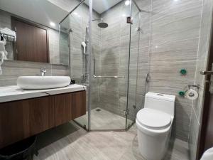 Koupelna v ubytování Uông Bí Boutique Hotel + 15 fotografií