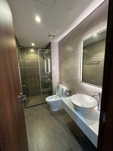 Ένα μπάνιο στο Binh Minh Garden Relax Apartment