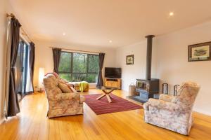 Χώρος καθιστικού στο Cooinda