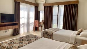 Postel nebo postele na pokoji v ubytování Villa Lans By Baliem Villa + 210 fotografií