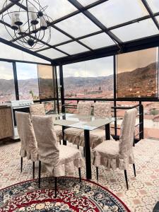 Γενική θέα στο βουνό ή θέα στο βουνό από  αυτό το bed & breakfast