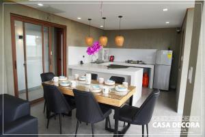 Kuchyň nebo kuchyňský kout v ubytování Casa Decora + 14 fotografií