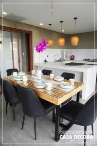 Kuchyň nebo kuchyňský kout v ubytování Casa Decora